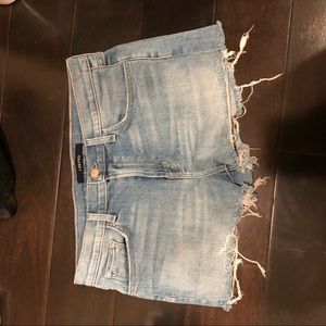 J BRAND Distressed Denim Shorts
